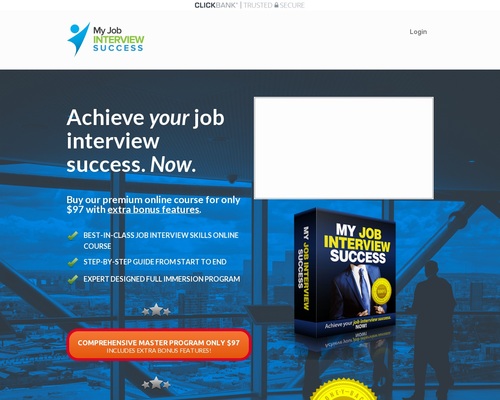 My Job Interview Success Online Course / 75% Commission