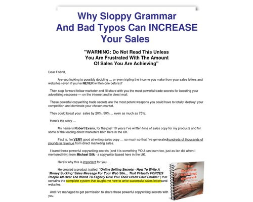 The Online Selling Secret