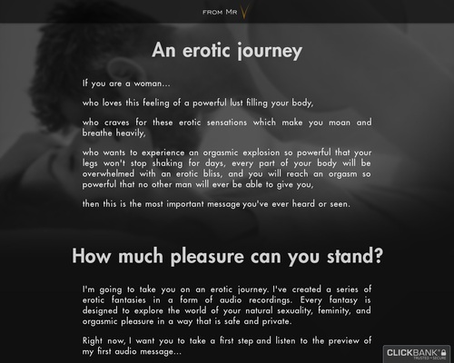 Audio romance & erotica for women