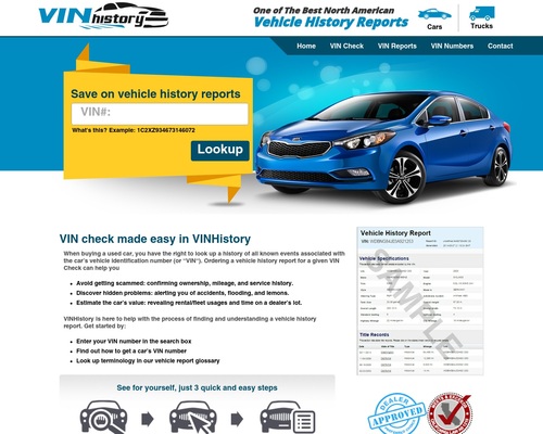 One of the best Vehicle History Report