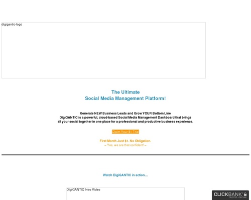 40% Recurring Commission – DigiGANTIC – Up to $21 per sale Recurring