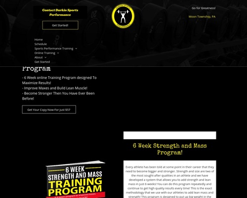 6-Week Strength and Mass Program