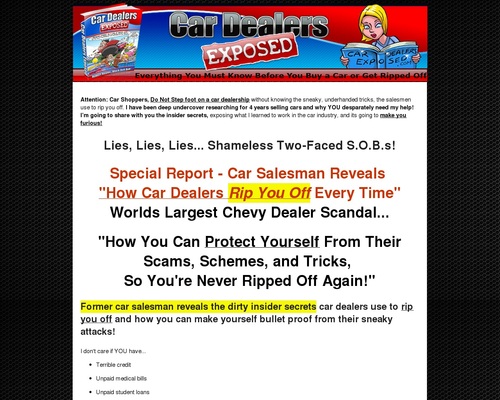 Car Dealers Exposed – Everything You Must Know Before You Buy a Car!