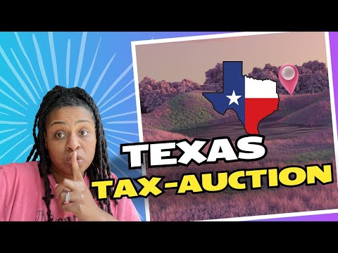 3 Websites To Find Real Estate Tax Auctions In TEXAS!