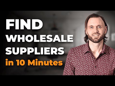 Find Wholesale Suppliers for Amazon FBA in 10 Minutes: Expert Method