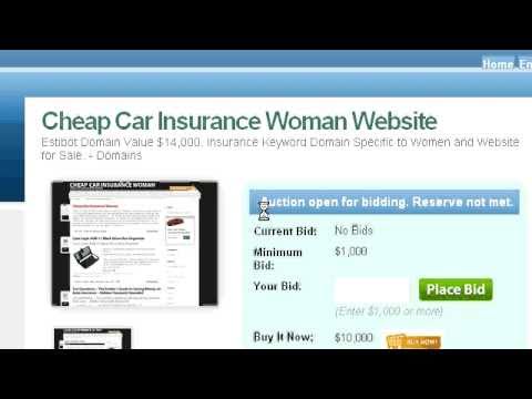 Cheap Car Insurance Woman | Websites For Sale