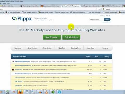 For sale websites on Flippa, Adsense WARNING