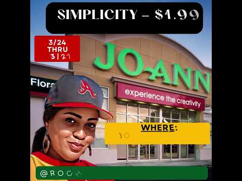 PATTERN SALE (WEBSITES AND IN STORE)