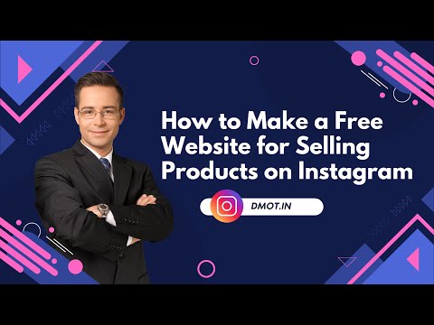 How to Make a Free Website for Selling Products on Instagram || how to set up Instagram shop.