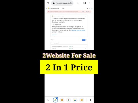 adsense approved websites for sale