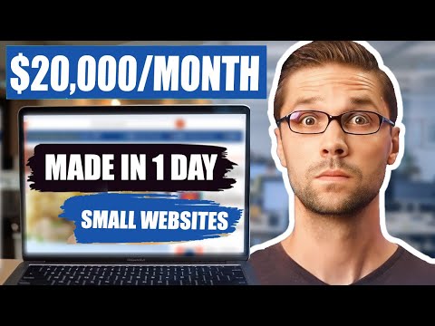 How these "Small" Websites Make $20,000/Month!