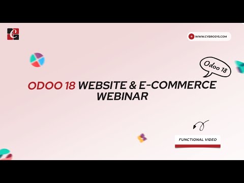 Odoo 18 Website & e-Commerce Webinar 2025 | Odoo 18 Functional Webinar | Odoo 18 For Business Owners