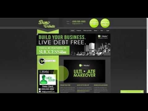 It Works Distributor Custom Websites for Sale