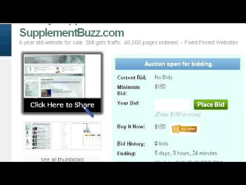 Dietary Supplements – Websites For Sale