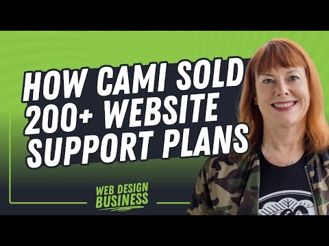 Selling and Running a Maintenance Plan of 200+ Sites with Cami MacNamara