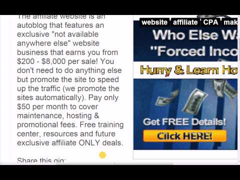 WebsiteGigs.ca Exclusive Websites For Sale New Gig