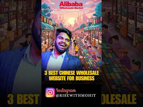 Don't use Alibaba, instead use these 3 Chinese websites for Wholesale price #alibaba #shortsindia