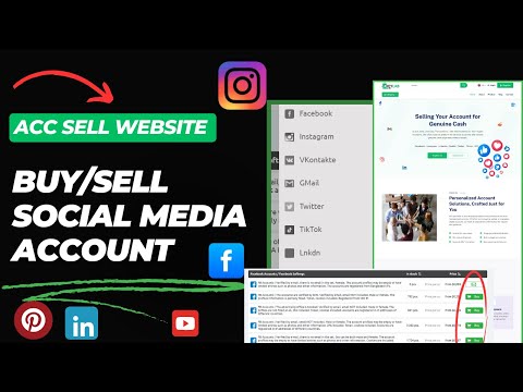 How to Create a Social Media Account Selling Website | Sell Facebook, Instagram, Gmail Accounts