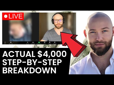 How To Sell Websites (LIVE $4,000 Sales Call Closed)