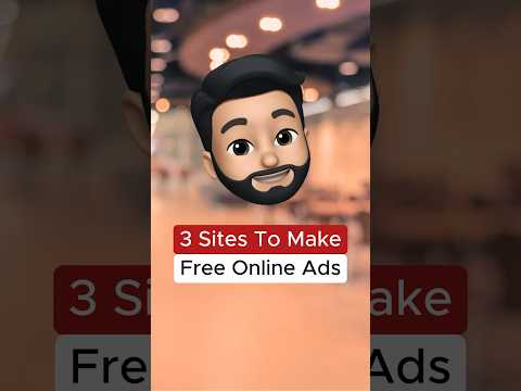 3 Websites To Create Online Ads For Free #ai #aitechnology