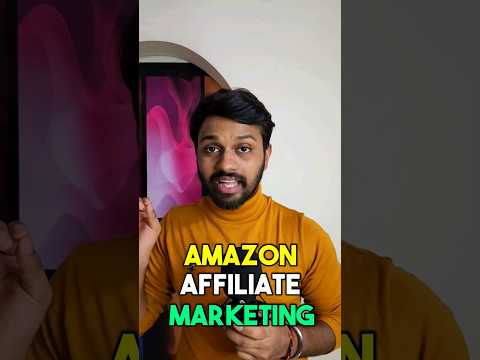 How to Start Amazon Affiliate Marketing Using Mobile Phone #shorts #affiliatemarketing