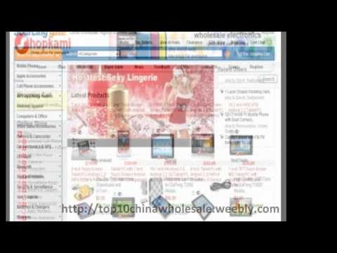 Free List of Drop Shipping Wholesale Websites From China