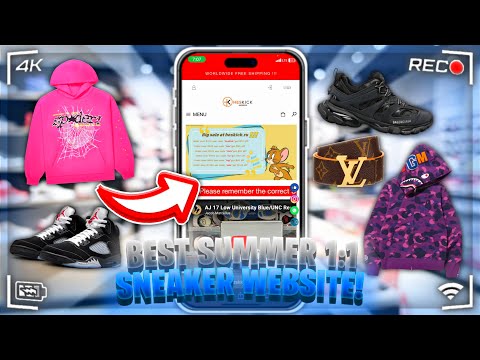 THE BEST RESELLING SNEAKER 1:1 WEBSITE FOR THE SUMMER!🌴📦 (SAFE & AFFORDABLE)
