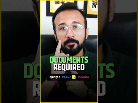 How to Start Ecommerce Business in India 📈 Documents Required to Sell on Amazon, Flipkart & Meesho