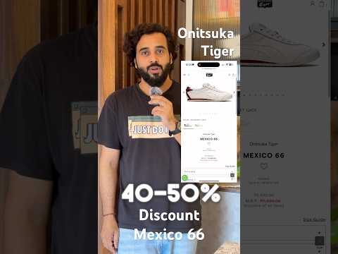 40% Off on Mexico 66 Onitsuka Tiger is running on OT India Website #onitsukatiger