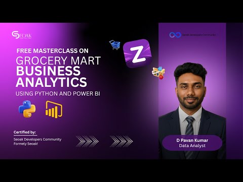 Grocery Mart Business Analytics with Python & Power BI — Zepto Style! 🔥