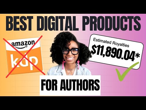 3 BEST DIGITAL PRODUCTS TO SELL IN 2025 AS A SELF PUBLISHED AUTHOR (Without Using Amazon KDP)