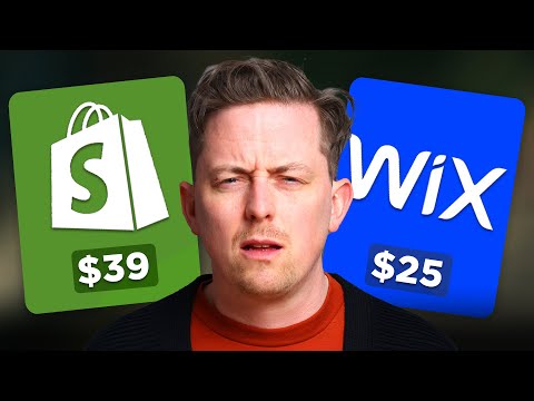 WIX vs SHOPIFY — I tried both