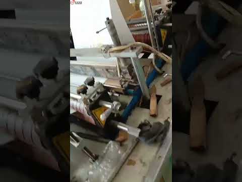 Hot Sale White Handle Plastic Shopping Bag Shoes Cloth Packaging Bag With Custom Logo Printed