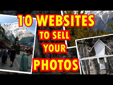 The 10 BEST WEBSITES to sell your photos or Creative Products