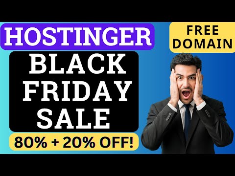 🔥 Hostinger Black Friday Sale 2025 – Biggest Discount Revealed!