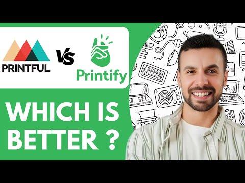 Printful vs Printify – 2025 | which is better ? (Full Guide)