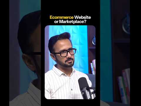Right Platform for New Ecommerce Business in India | Amazon & Flipkart or Ecommerce Website #podcast