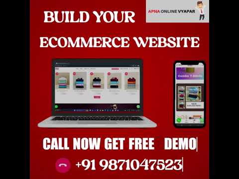 Boost Your Sales with a Powerful eCommerce Website by Apna Online Vyapar | Get More Customers Fast!