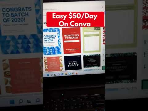 $50 Per Day | Make Money With Canva