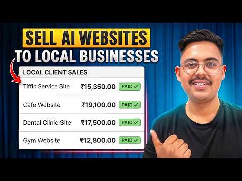 Sell AI Websites To Local Businesses ( Complete Guide With Templates)