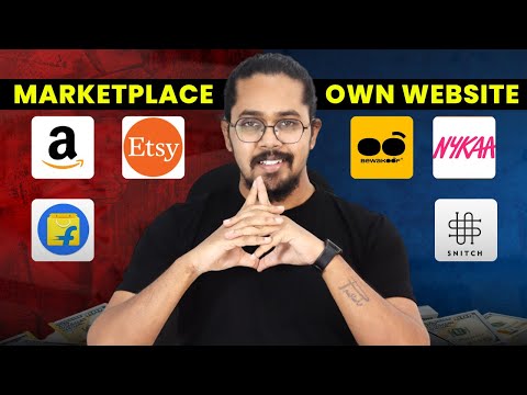Marketplace vs Own Website Which is Better?? 🛒🤑- Online ECommerce Business Tips | @Thedigitalschool1