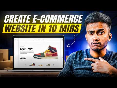 Create E-Commerce Website in 10 Minutes