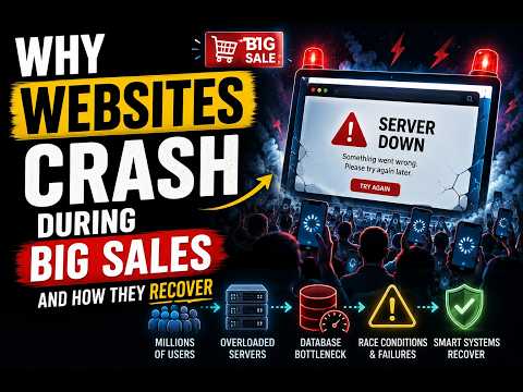 Why Websites Crash During Big Sales (And How They Recover)