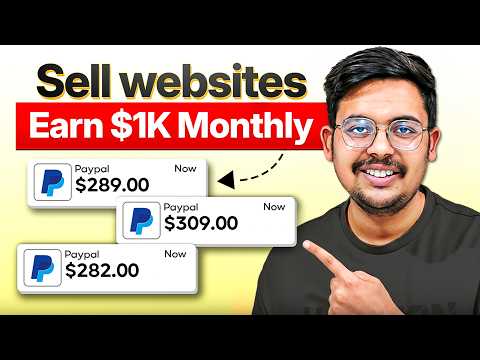 How To Sell Websites To Local Businesses & Make $1000 Every Month | Step By Step Guide
