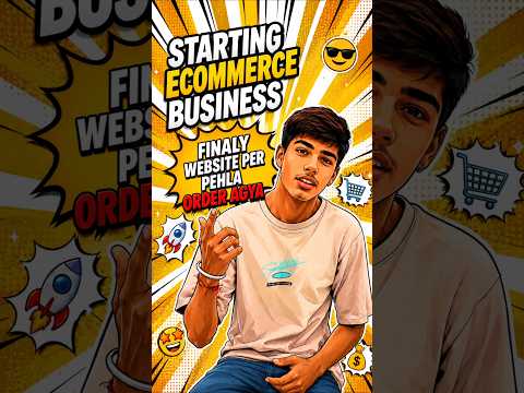 Website Per Pehla Order Agya ❤️ || Starting ecommerce Business #minivlog