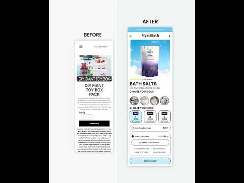 Increase conversions and skyrocket your sales with high-converting Shopify landing pages.