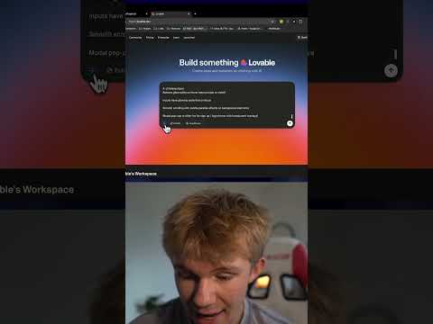 Create websites easily with ChatGPT + Lovable #ai #nextgenai #artificialintelligence #lovable