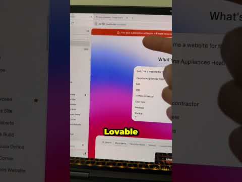 How I Make Websites for Businesses Using Lovable AI  #aiwebsites #lovablepartner #sidehustle