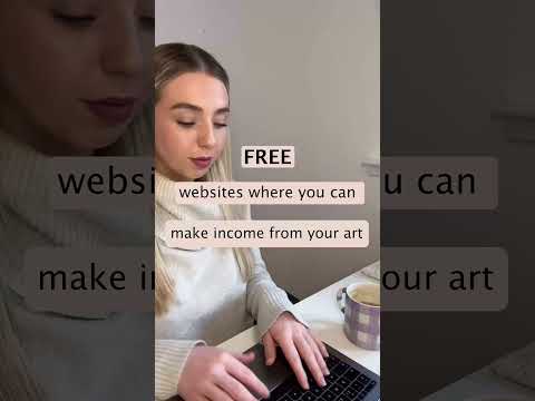 FREE websites where you can sell your art! | surface pattern designer | artist, designer, creator