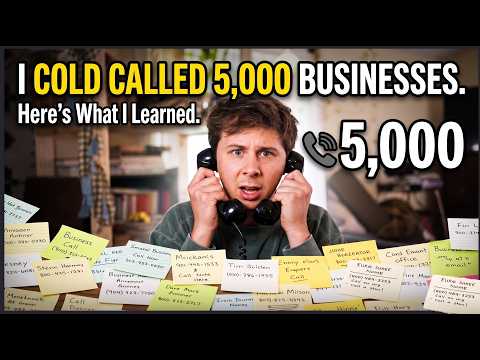 I Cold Called 5,000 Businesses to Sell Websites. Here's What I Learned.